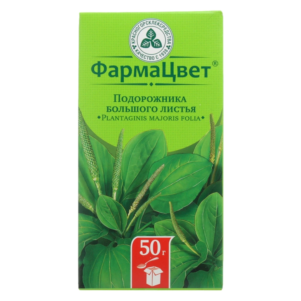 Подорожника листья 50г (Европлант)